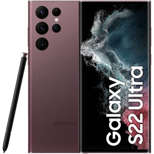 Samsung Galaxy S22 Ultra, 512GB, 12GB, 5G, Burgandy
