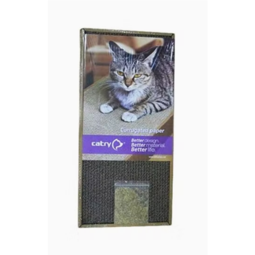 Catry Scratching Post Corrugated Paper With Catnip (UAE Delivery Only)
