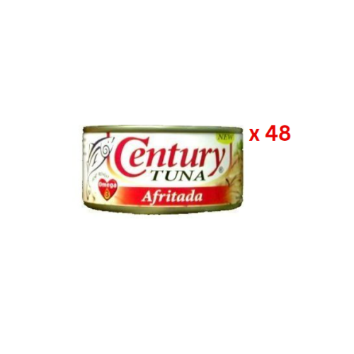 Century Tuna Afritada, 180 Gm Pack Of 48 (UAE Delivery Only)