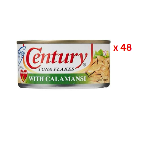 Century Tuna Calamansi, 180 Gm Pack Of 48 (UAE Delivery Only)
