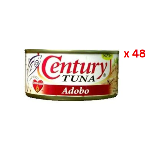 Century Tuna Adobo, 180G Pack Of 48 (UAE Delivery Only)
