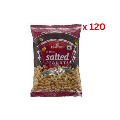 Haldirams Classic Salted Peanuts - 200 Gm Pack Of 120 (UAE Delivery Only)
