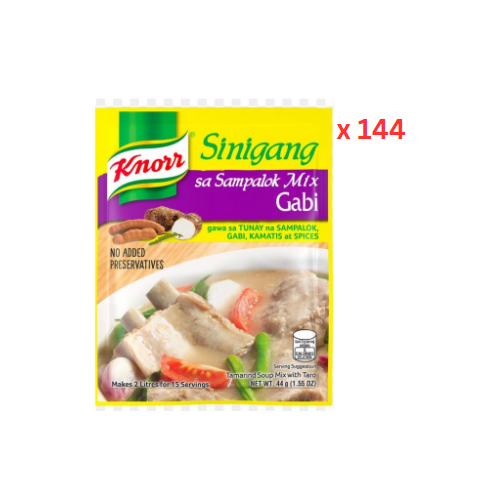 Knorr Sinigang Na May Gabi,44G Pack Of 144 (UAE Delivery Only)