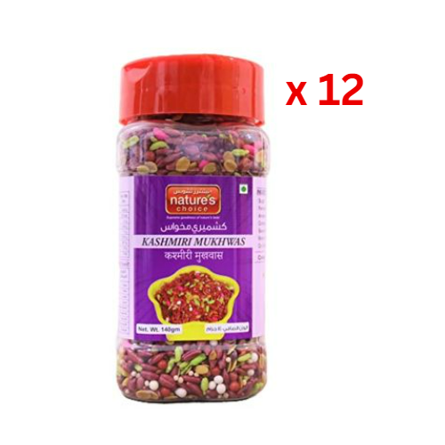 Natures Choice Kashmiri Mukhwas 140g Pack Of 12 (UAE Delivery Only)