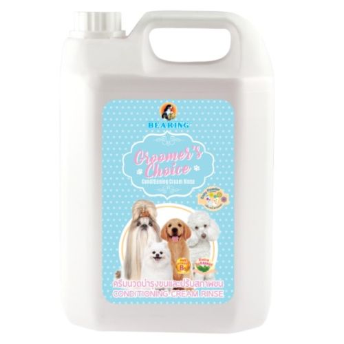 Bearing Groomer Choice Conditioner Cream Rinse 3800ml – Baby Powder - For Dog