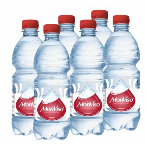 MonViso Natural Mineral Water Sparkling Pet 500ML X 6