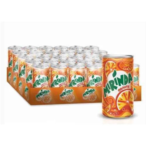 Mirinda Orange Mini Can 150ml (Pack of 30)