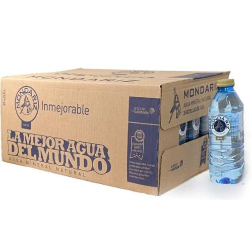 Mondariz natural mineral water, 1.5L (pack of 12)