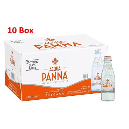 Acqua Panna Mineral Water Glass (250ml x 24) 10 Cartons
