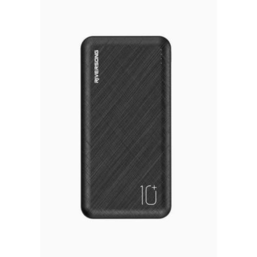 Riversong Power Bank 10000mAh PB79, Black - RS.VISION10S-PB79.BK (UAE Delivery Only)