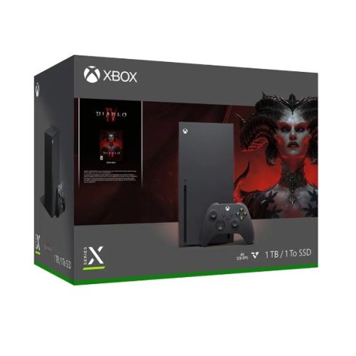 Microsoft Xbox Series X (1TB) Console with Diablo IV