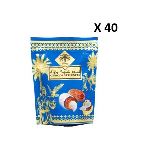 Siafa Coconut Chocolate Dates 100g x 40pcs