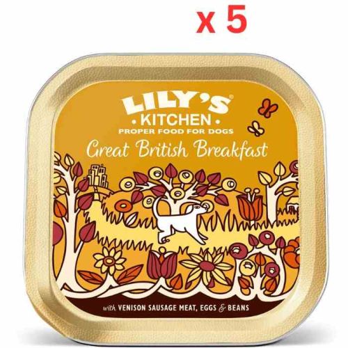 Lily'S Kitchen Great British Breakfast Wet Dog Food (150G) (Pack of 5) 