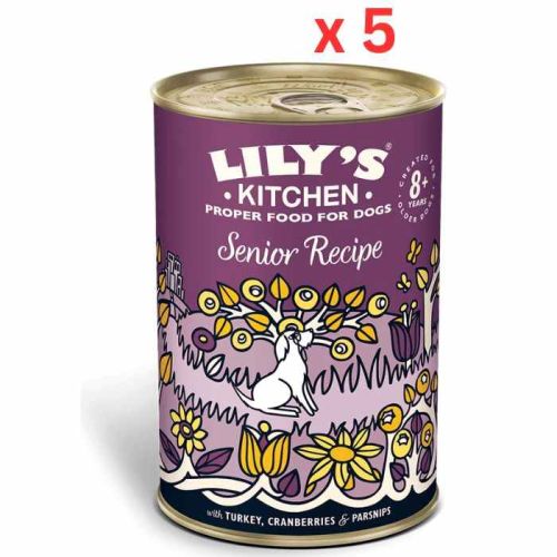 Lily'S Kitchen Senior Dog Recipe Wet Food (400G) (Pack of 5)