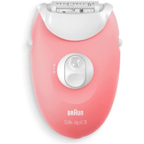 Braun  GP Soft Perfection Basic Epilator With Massaging Rollers Head Pink - SE 3176