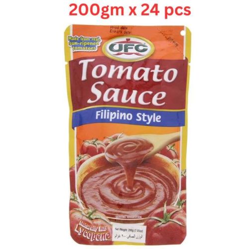 UFC Filipino Style Tomato Sauce 200gm (Pack of 24)