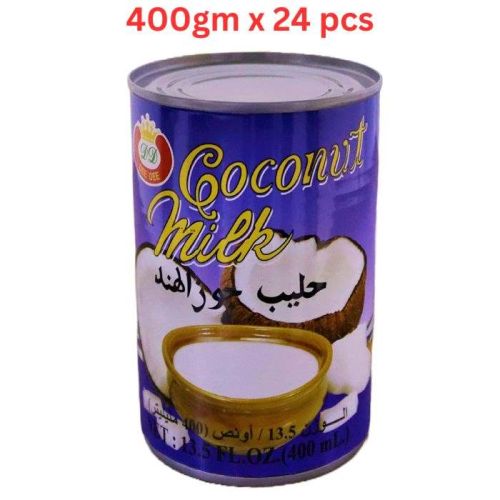 Dee-Dee Coconut Liquid Milk , 400 Ml Pack Of 24 (UAE Delivery Only)
