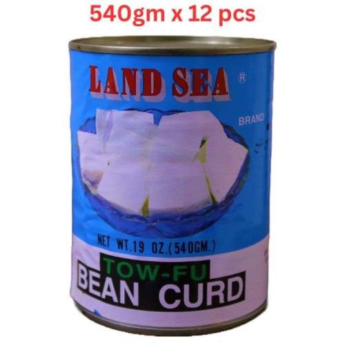 Land Sea Tow-Fu Bean Curd, 540 Gm Pack Of 24 (UAE Delivery Only)