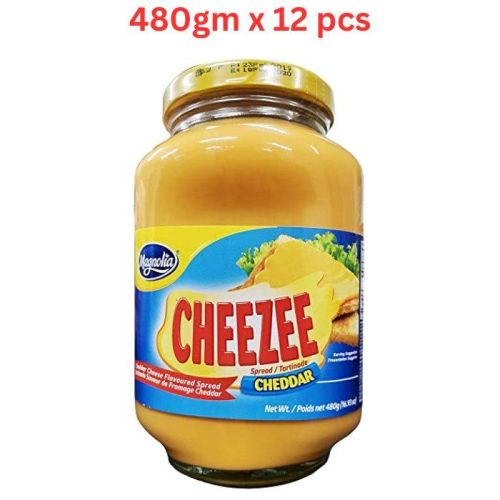 Magnolia Cheezee Spread 480G Chddar Pack Of 12 (UAE Delivery Only)