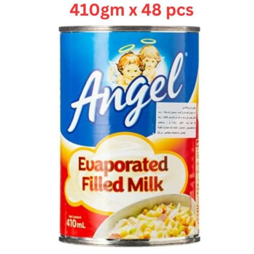 Angel Evaporated Filled Milk 410Ml (F) Pack Of 48 (UAE Delivery Only)