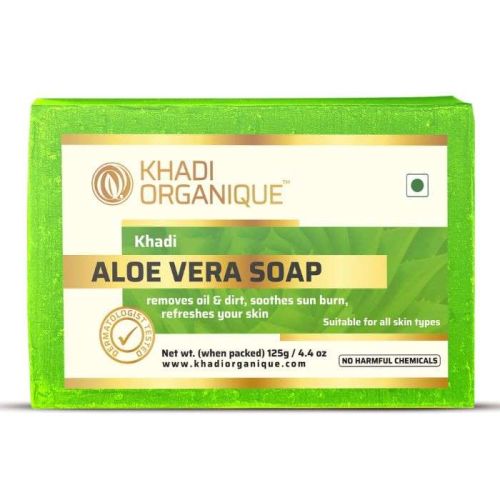 Khadi Organique Aloe Vera Soap 125G
