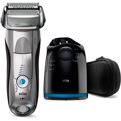 Braun Series 7 Electric Wet & Dry Foil Shaver with Clean & Charge Station Shaver - 7899CC