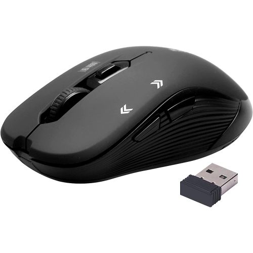 Promate 1600DPI Wireless Mouse, SLIDER.BLACK
