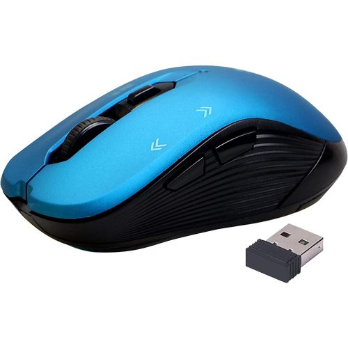 Promate 1600DPI Wireless Mouse, SLIDER.BLUE