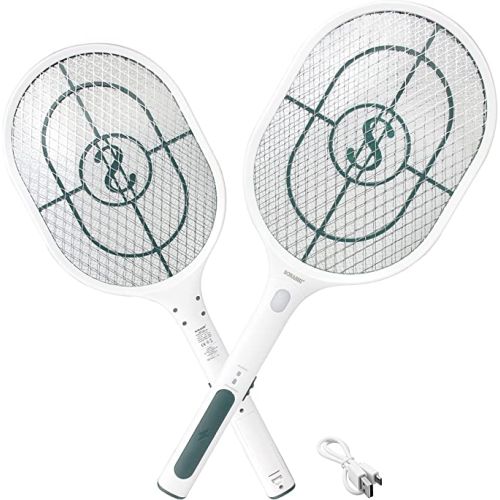 Sonashi Mosquito Swatter, (Green White) (SMR-111N)