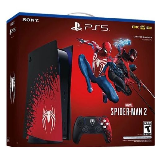Sony PlayStation 5 Console Disc Spider Man 2 Limited Edition (International Edition)