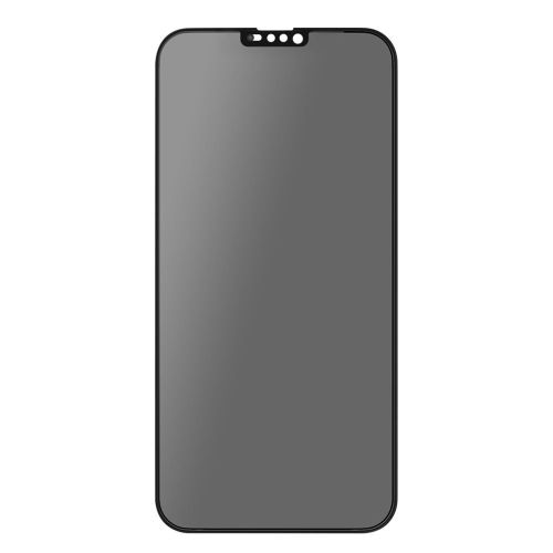 Promate Spyshield-I13PRO Matte Privacy Screen Protector for iPhone 13, Black