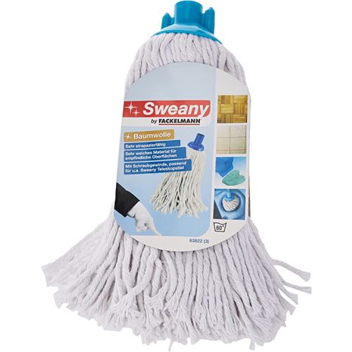 Fackelmann Sweany Cotton Mop Refill, SW63822