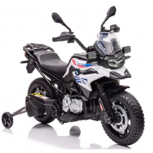 Megastar Kids Ride On Electric F850 GS Licensed Police Motocycle  - Jt5002-White (UAE Delivery Only)