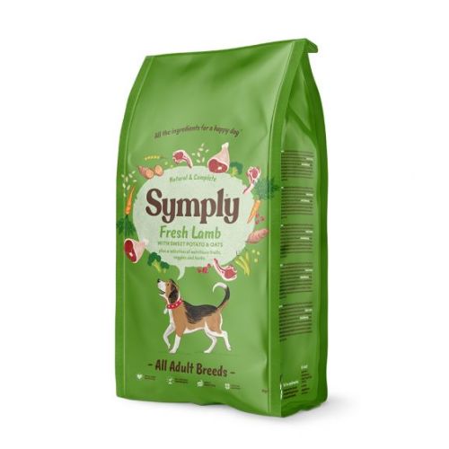 Symply Adult Fresh Lamb Dry Dog Food 2kg