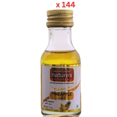 Nature's Choice Pineapple Essence, 28 ml Pack Of 144 (UAE Delivery Only)