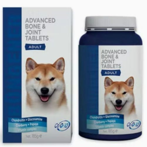 Bungener Advanced Bone & Joint Tablets For Dogs-Adult-185g (UAE Delivery Only)