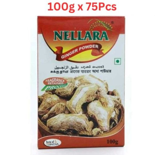 Nellara Ginger Powder 100Gm (Pack of 75)  