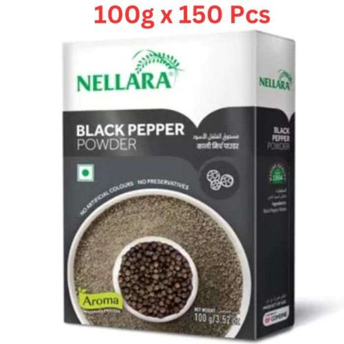 Nellara Black Pepper Powder 100Gm (Pack of 150)   