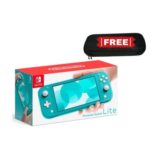 Nintendo Switch Lite Turquoise (Storage Case Free)