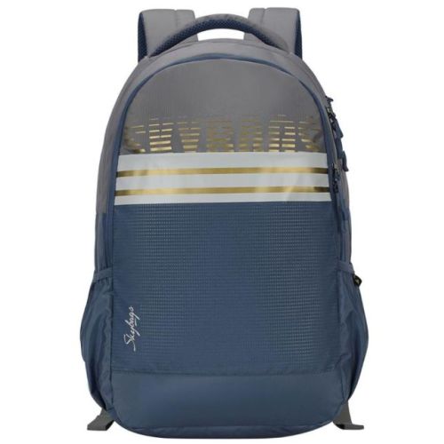 Skybags Herios 02 Unisex Grey Laptop Backpack 27 Ltr - SK BPHER2GRY