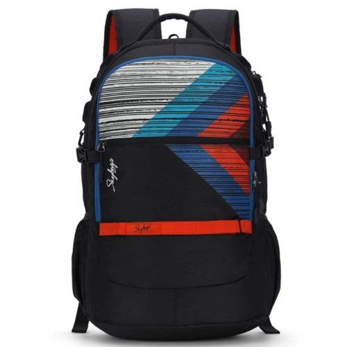 Skybags Herios Plus 01 Unisex Black Laptop Backpack 30 Ltr - SK BPHERP1BLK