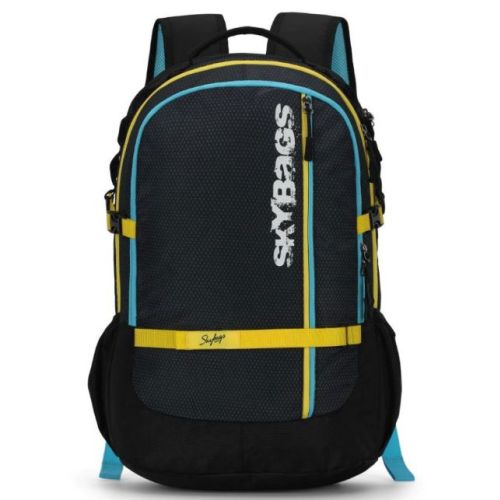Skybags Herios Plus 03 Unisex Black Daypack Backpack 30 Ltr - SK BPHERP3BLK