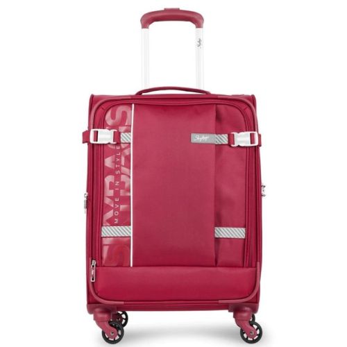 Skybags Snazzy Red Softside 70 Cm Medium Check-in Luggage - SK STSNAH71CRD