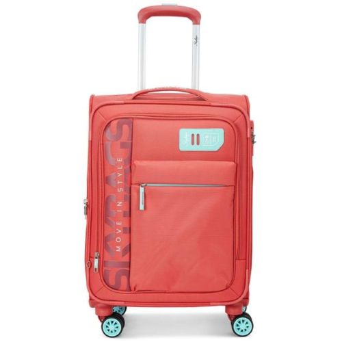 Skybags Vanguard Coral Softside 71 Cm Medium Check-in Luggage - SK STVAPW71COR