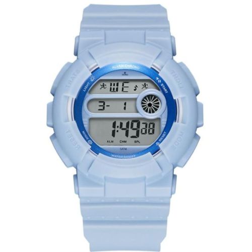Astro Kids J0609 Movement Watch, Digital Display and Polyurethane Strap, Light Blue - A23921-PPLL