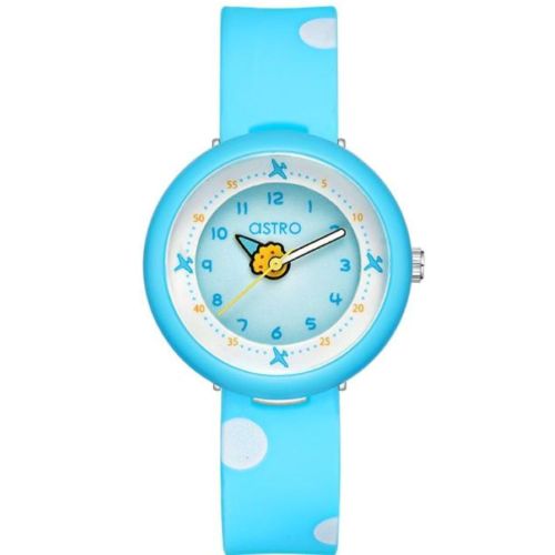 Astro Kids P3202 Movement Watch, Analog-Digital Display and Polyurethane Strap, Light Blue - A23820-PPLL