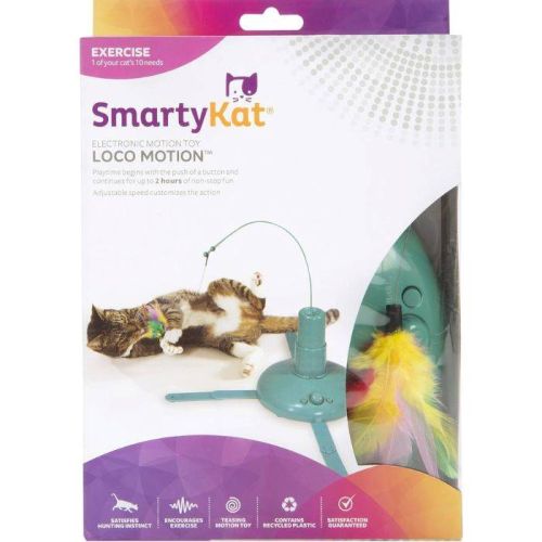 Smartykat® Loco Motion™ Wand Electronic Motion Cat Toy
