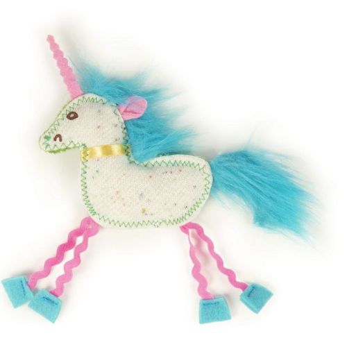 Smartykat® Fantasy Frenzy™ Crinkle Unicorn Catnip And Silvervine Cat Toy