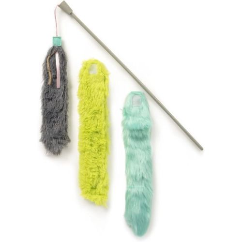 Smartykat® Crazy Catch™ Crinkle And Catnip Wand Cat Toy