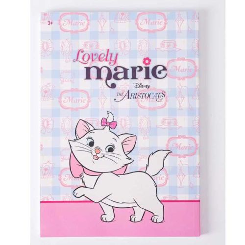 Disney Marie Lovely Marrie  A4 Notebook Arabic